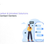 AI chatbot + voicebot contact center
